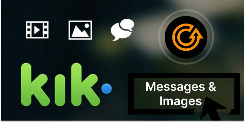 recover deleted kik messages and images