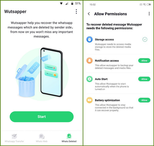 Récupérer les autocollants WhatsApp supprimés