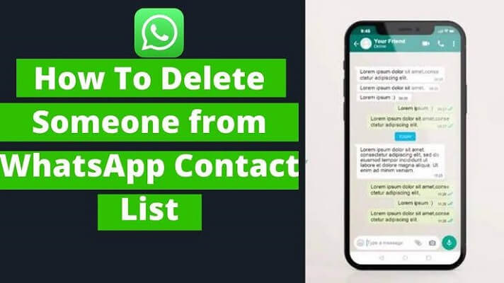 supprimer un contact de whatsapp 1