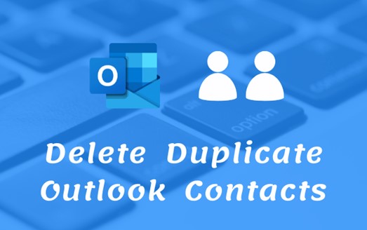 حذف جهات اتصال Outlook المكررة