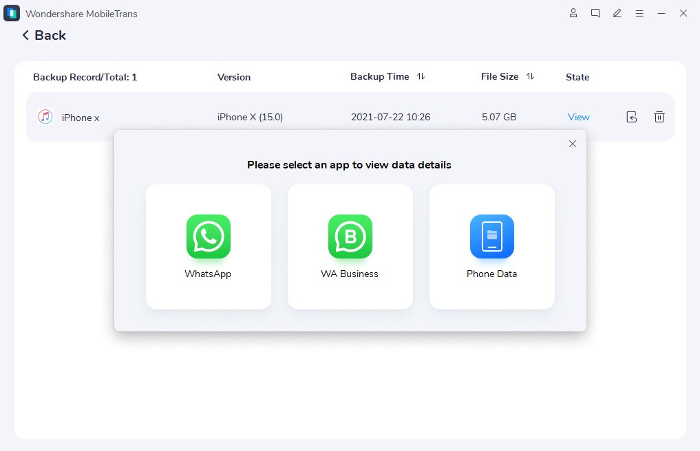Top 5 Android backup apps and software- how to backup android data-restore - step1