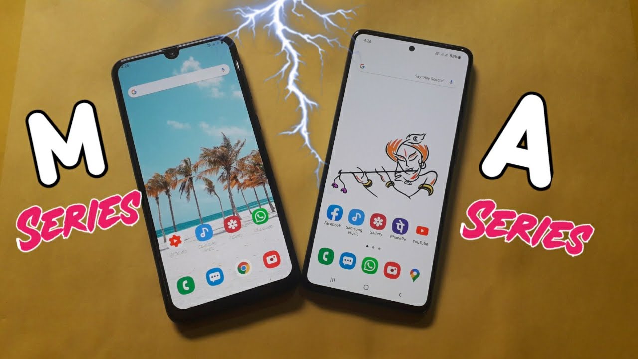 samsung a serie vs m serie