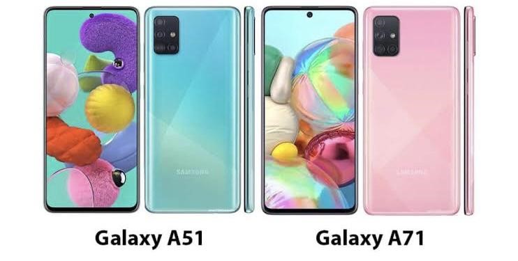 samsung a71 and a51