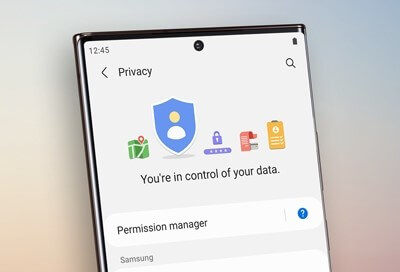  Confidentialité des données de Samsung 