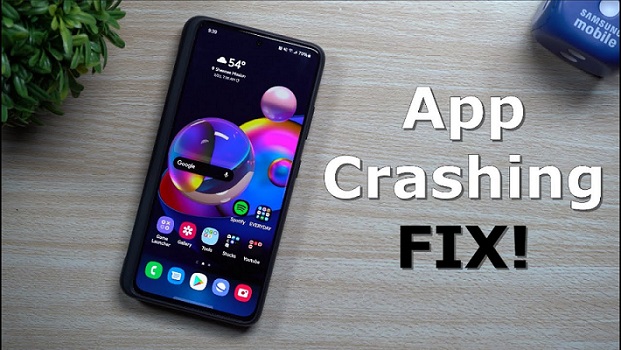 samsung galaxy s8 apps keep crashing 2021