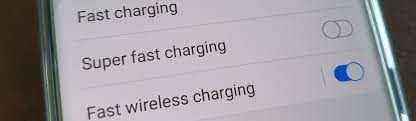 enable wireless charge