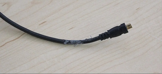 try different cable