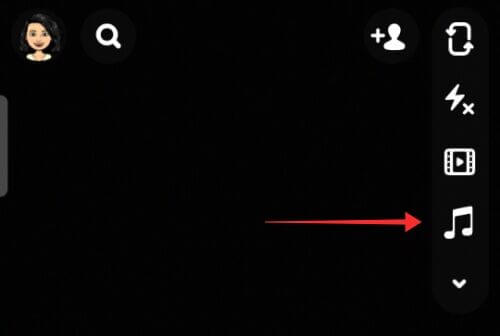 add music to Snapchat Story
