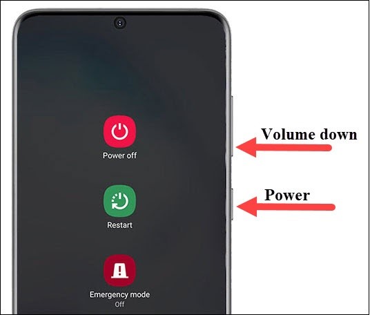  ligar o dispositivo Samsung