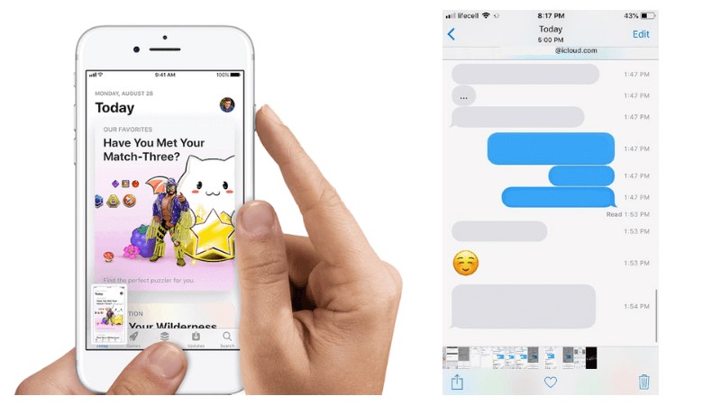 how to print messages from iPhone
