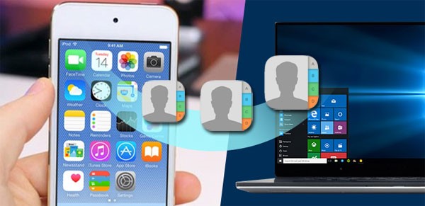 transfer contacts from iPhone to pc