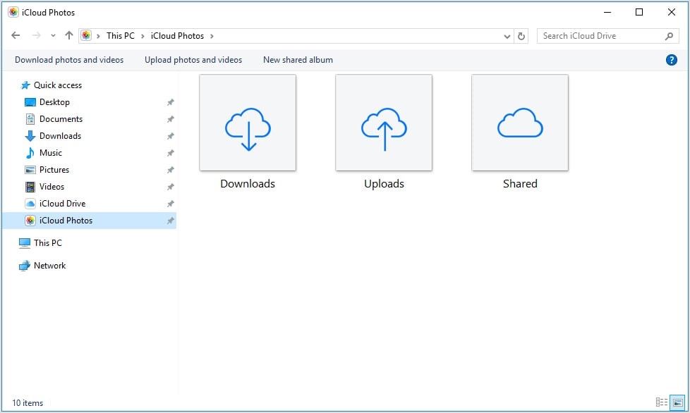 descargar archivos con icloud