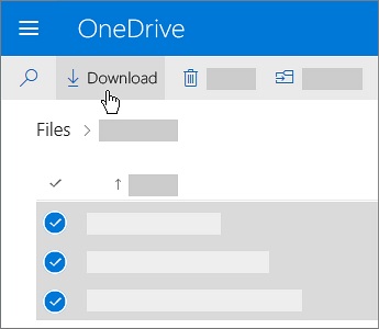 windows onedrive تحميل ملفات الويب