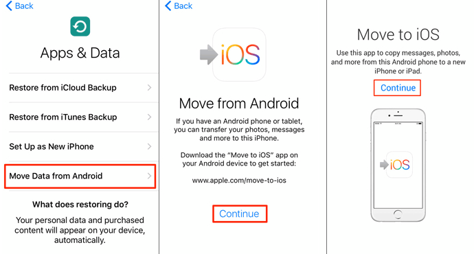 pasar datos de huawei a iphone 15