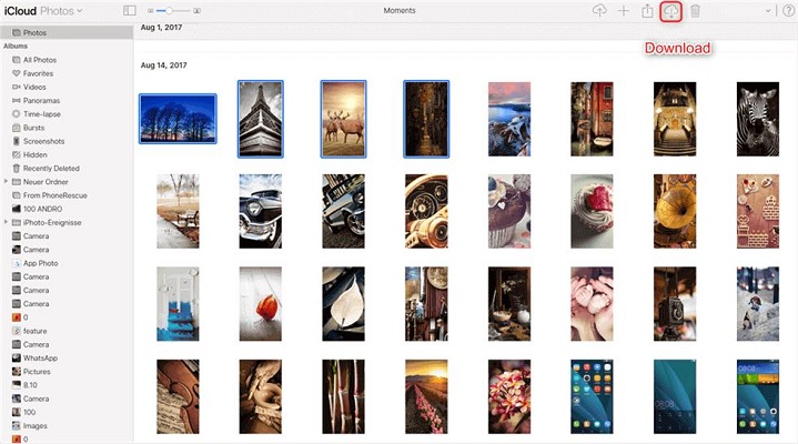 download icloud photos