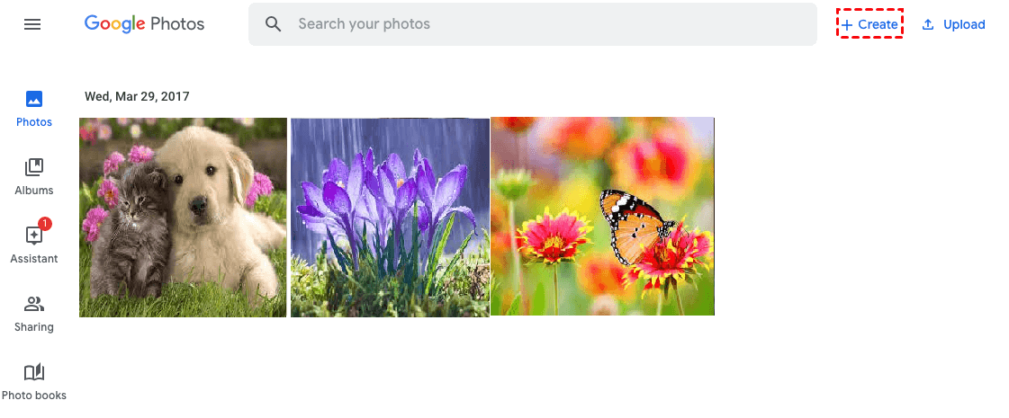 transfer photo from pc to iphone with google photos