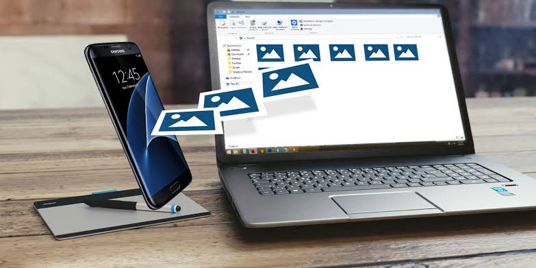 نقل الصور من Samsung إلى جهاز الكمبيوتر