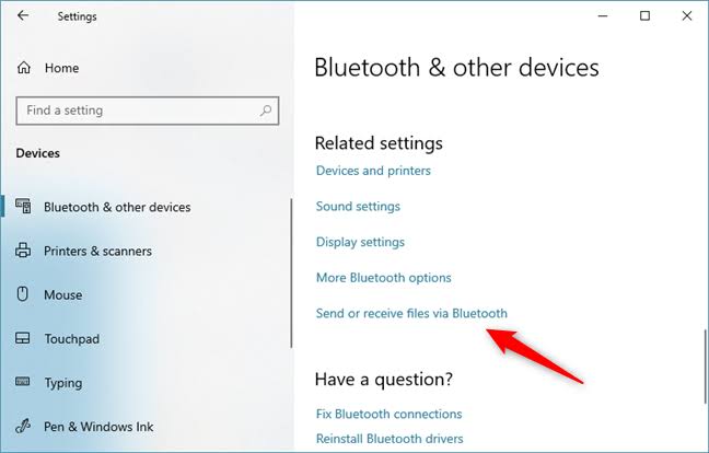 Fotos von Samsung über Bluetooth auf den PC übertragen