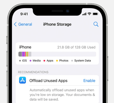 check phone storage