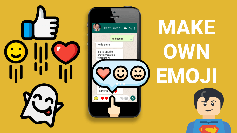 criar os próprios emojis no whatsapp