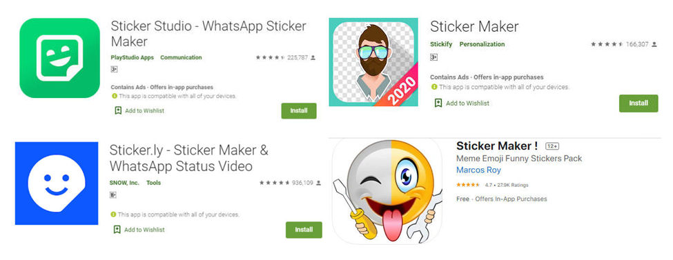 WhatsApp sticker maker