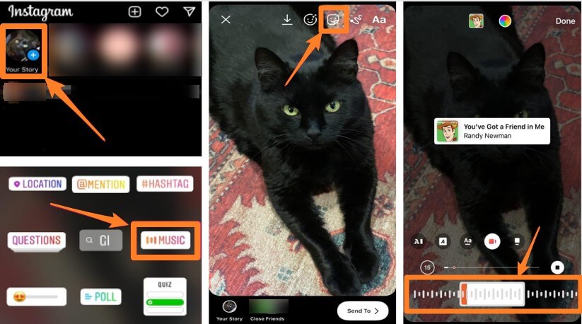 Музыка в сторис | Как добавить музыку в Instagram Stories