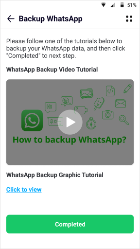 Programa de Transferência de WhatsApp