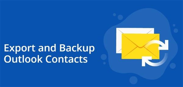 backup outlook contacts