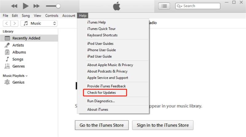 atualize itunes