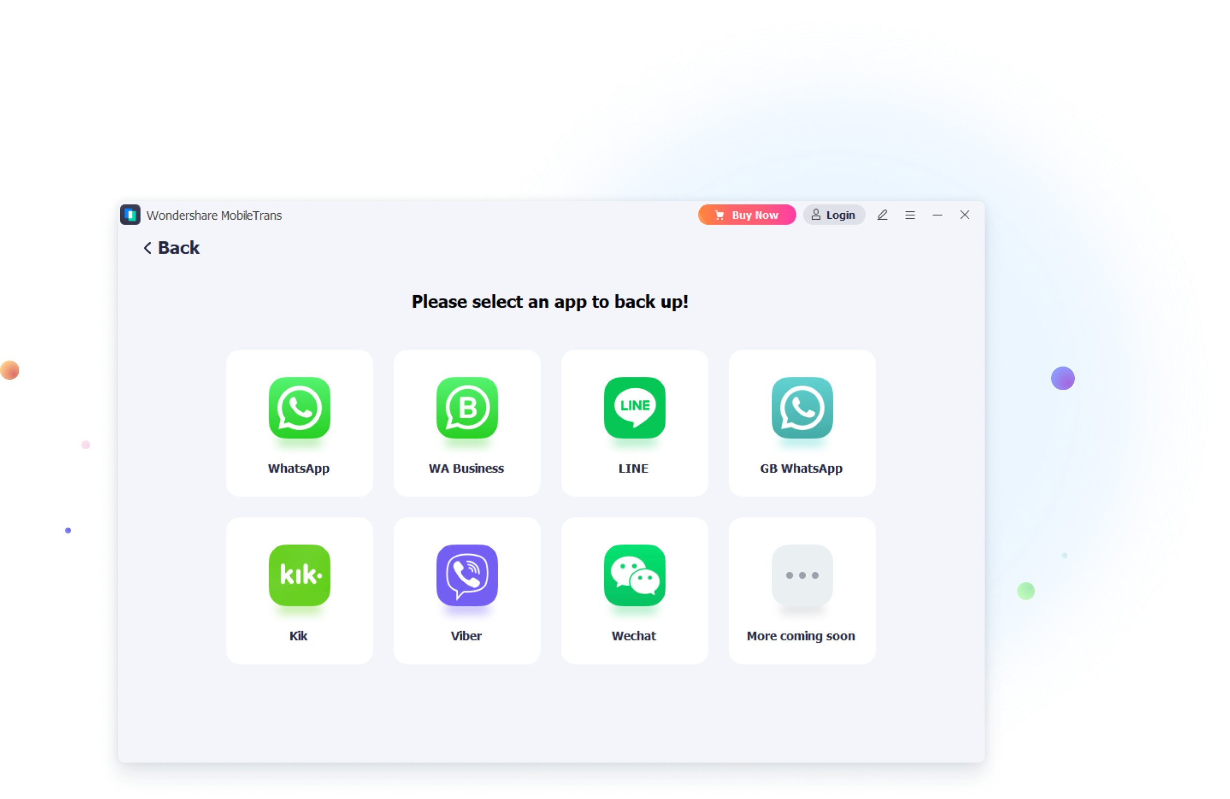 backup whatsapp data