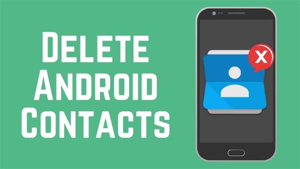 deletar vários contatos no android