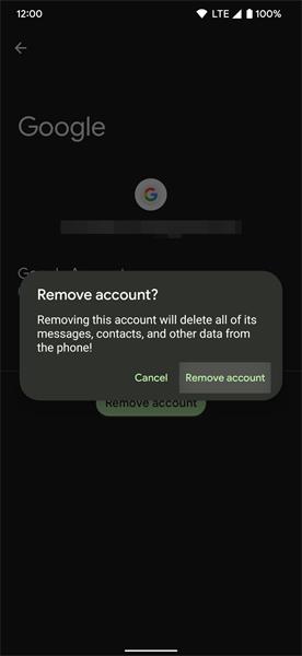 tap remove account