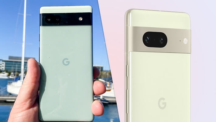 google pixel 7 vs 6a