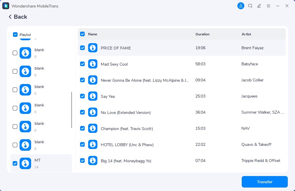  mobiletrans ringtones playlist transfer