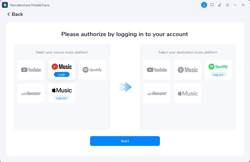 اختيار Spotify وتطبيق Apple Music