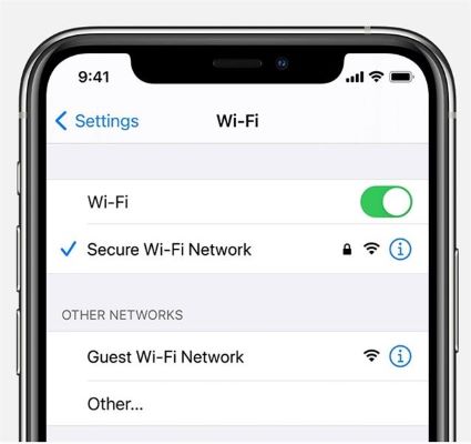 connessione di rete wifi