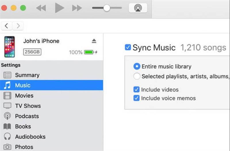 itunes to add music to ipod