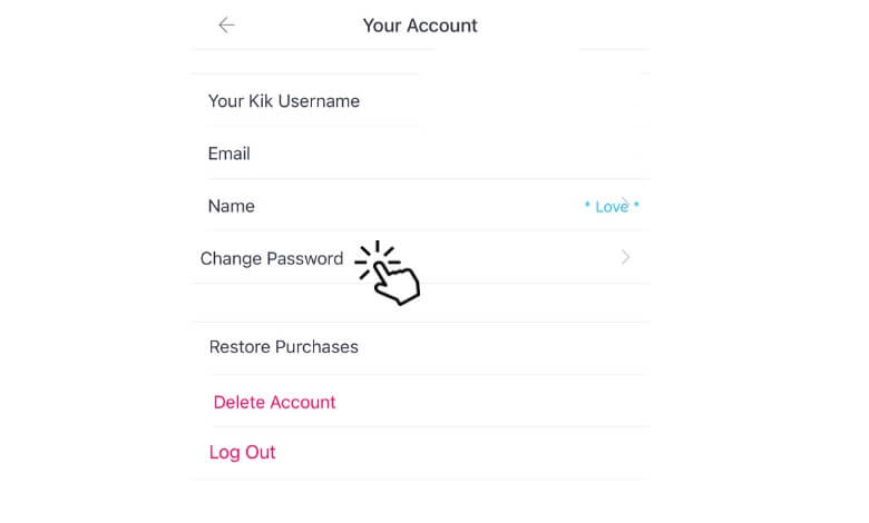 Forgot Kik Login Password? Reset Kik Account Password 