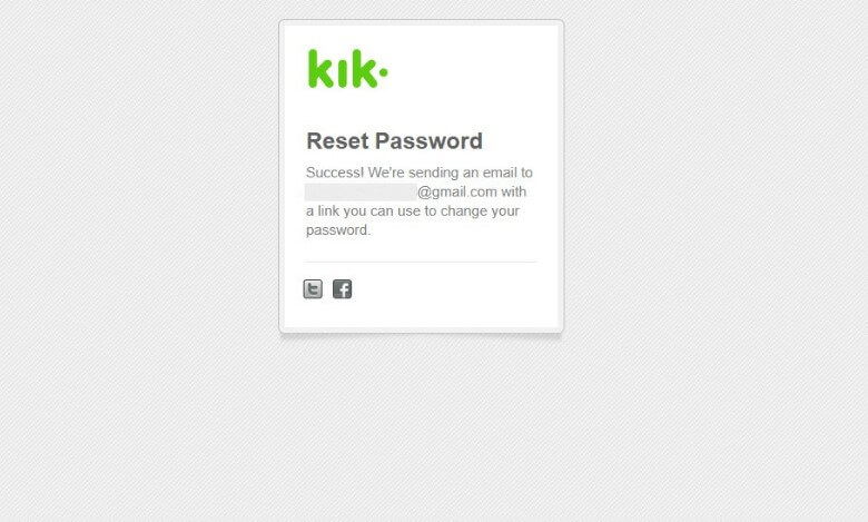 Forgot Kik Login Password? Reset Kik Account Password 