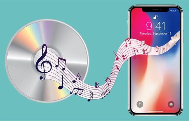 transferir música de cd para iphone