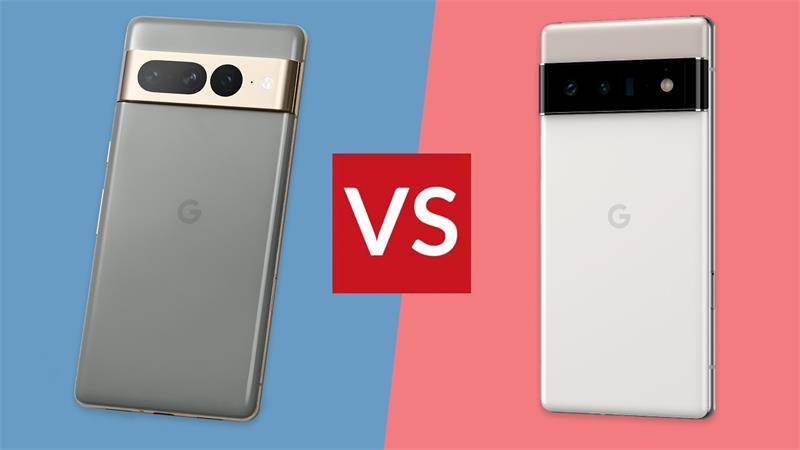 compared the pixel7pro and pixel6pro