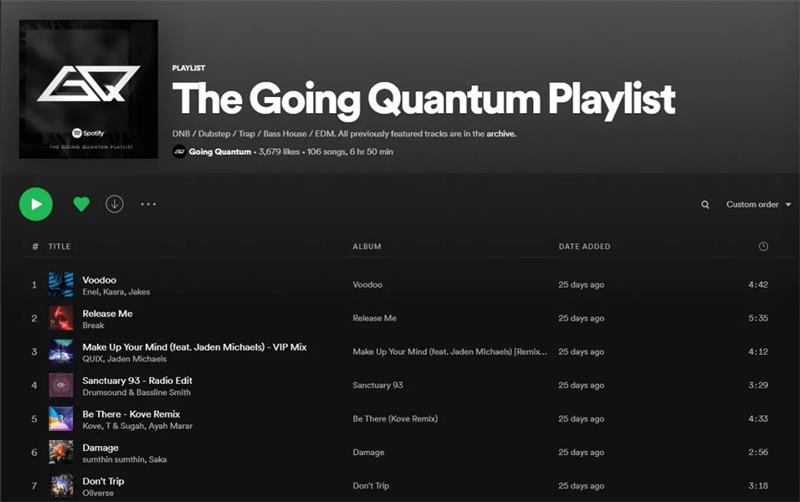 spotify playlist