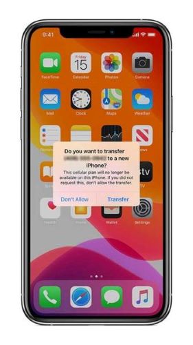 iphone cellular plan transfer after setup