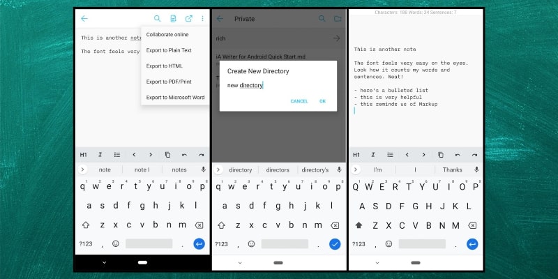 transfert de notes android image en vedette