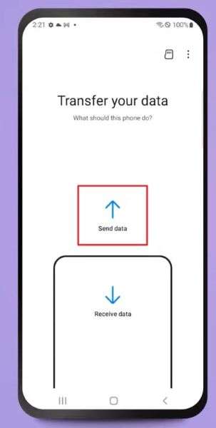 seleccionar opción enviar datos