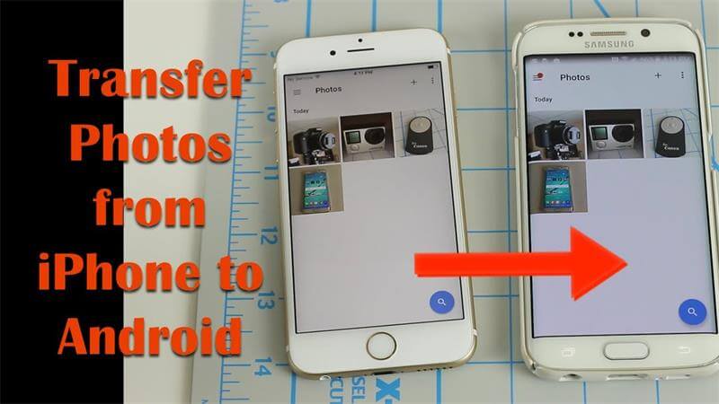 How to Get Photos from Android to Iphone 