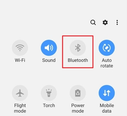 enable your samsung bluetooth