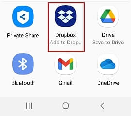 proceed with dropbox