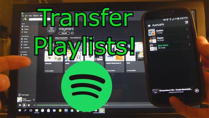 How to Transfer Spotify Playlists to  Music