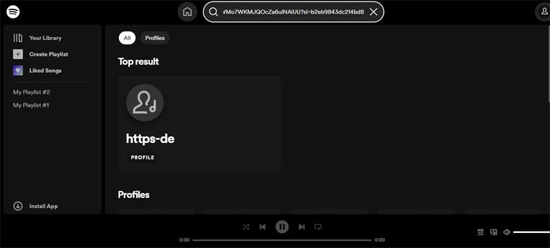 قم بتسجيل الخروج من Spotify القديم